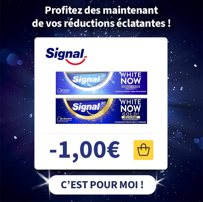 réduction signal white now