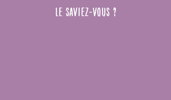 le saviez-vous