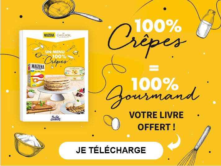 Téléchargez un livre de recette de crêpe