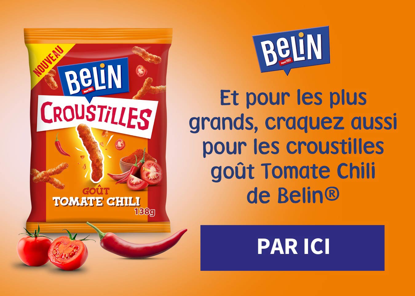 BELIN CROUSTILLE TOMATE CHILI
