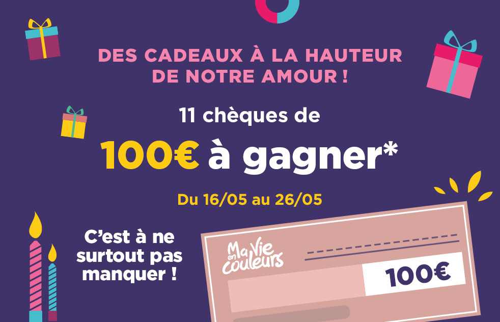 Cheque 100  euros