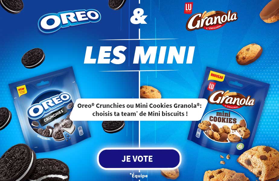 jeu granola/oreo