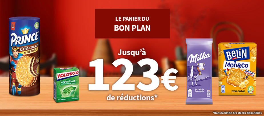 panier réductions