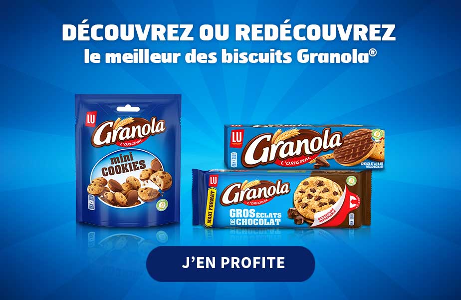 biscuit de la gamme granola