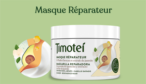 masque réparateur timotei