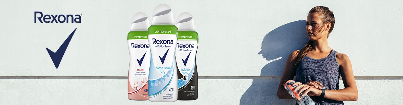 Rexona Homepage