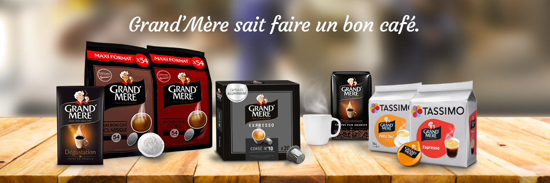 grand mère sait faire un bon café