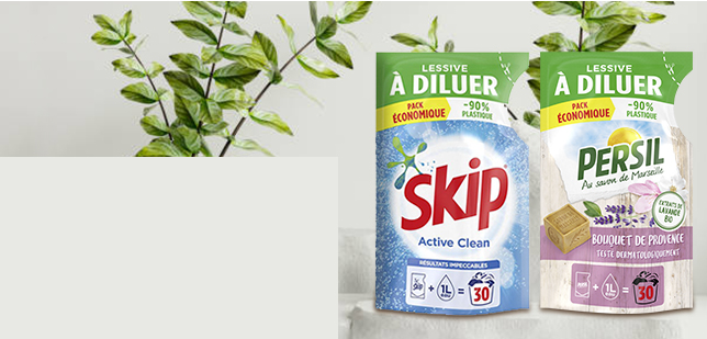 skip active clean et persil bouquet