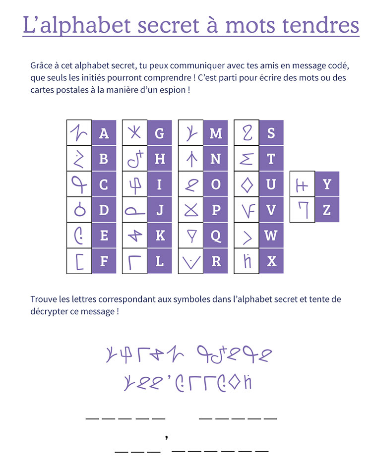 jeu de l'alphabet milka biscuit