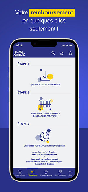 application mobile ma vie en couleurs remboursement