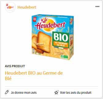 Produit heudebert