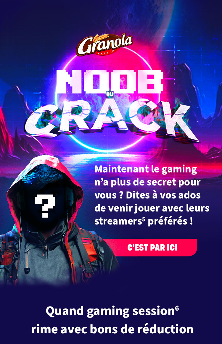 Maintenant le gaming* n'a plus de secret pour vous ?        Dites à vos ados de venir jouer avec leurs streamers préférés !