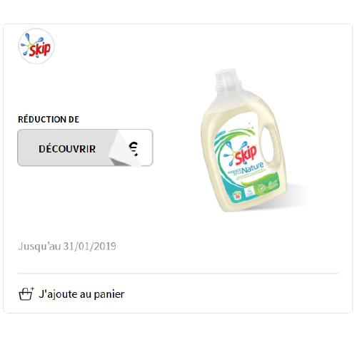 bon de réduction skip