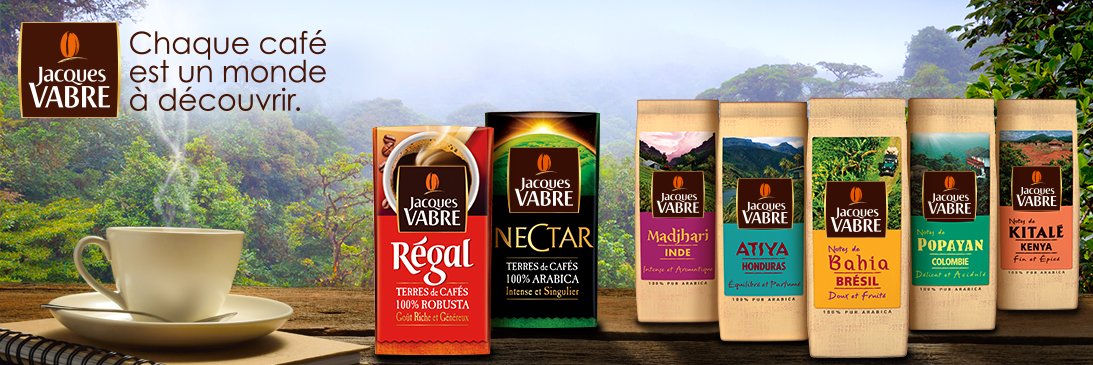 Boites de café et tasse sur forêt