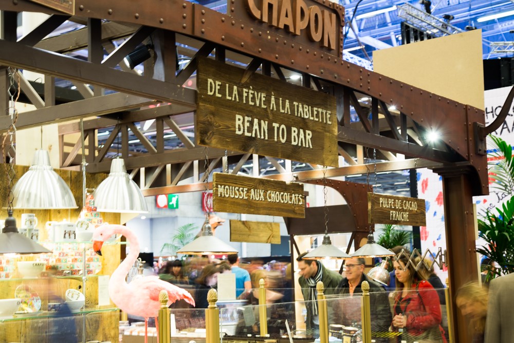 L’un des stands du Salon du chocolat