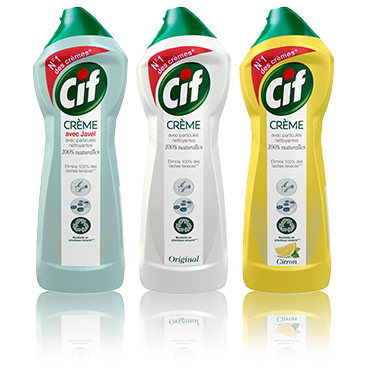 packs Cif crèmes à récurer