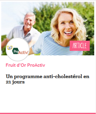 programme anti-cholesterol