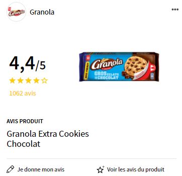 granola  cookies
