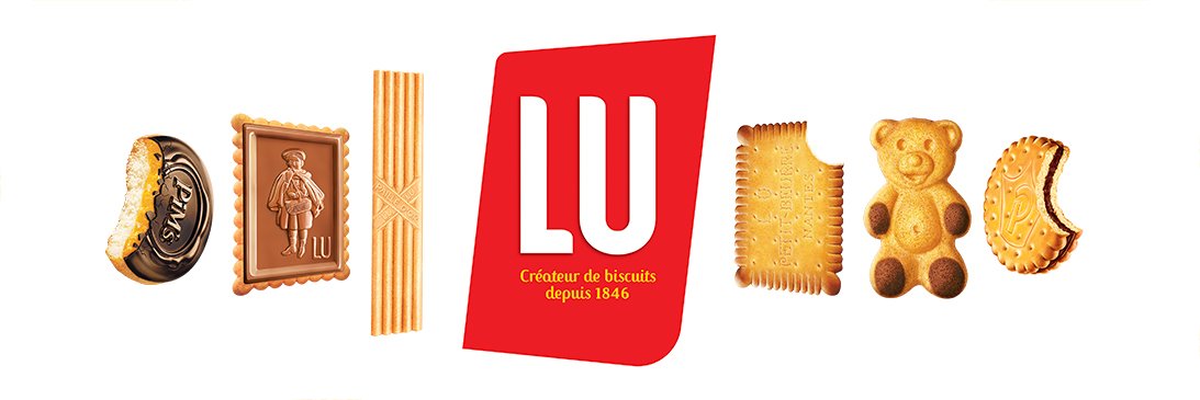 Biscuits LU avec logo LU