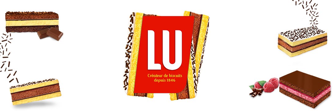 Logo LU et gateaux napolitains
