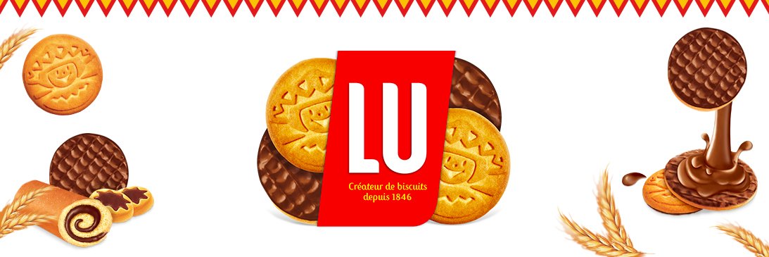Logo LU et pépito chocolat et roulé