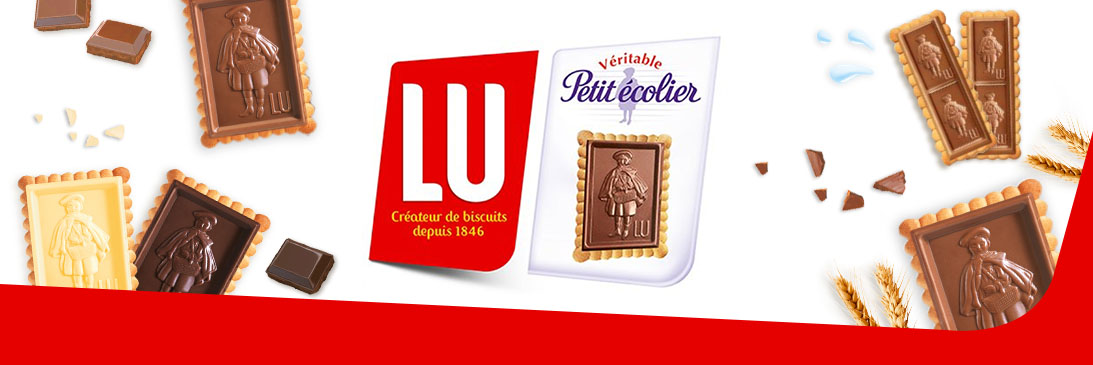logo LU et gateaux petit écolier