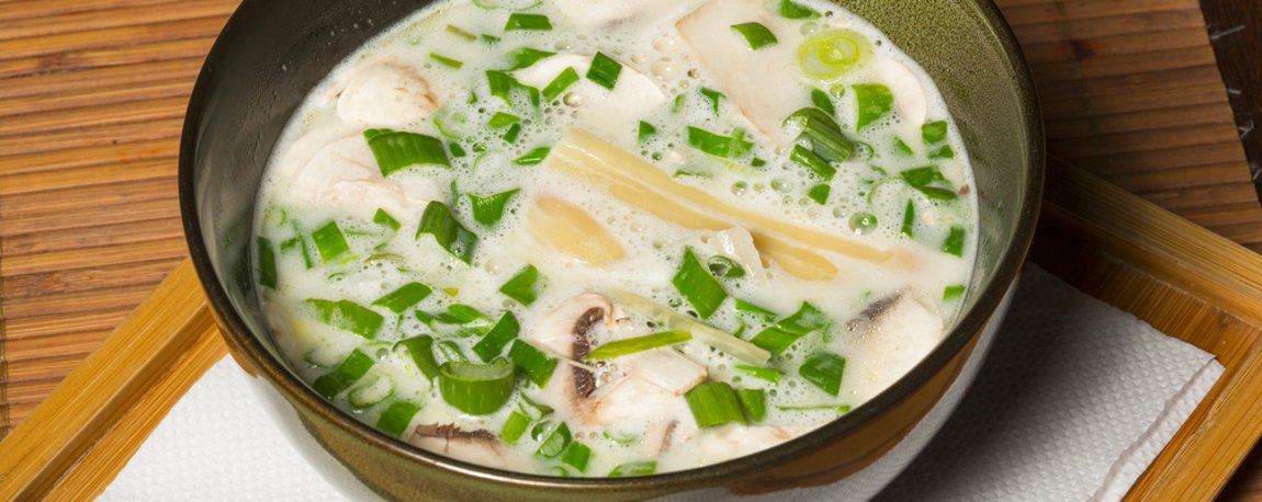 soupe poulet coco