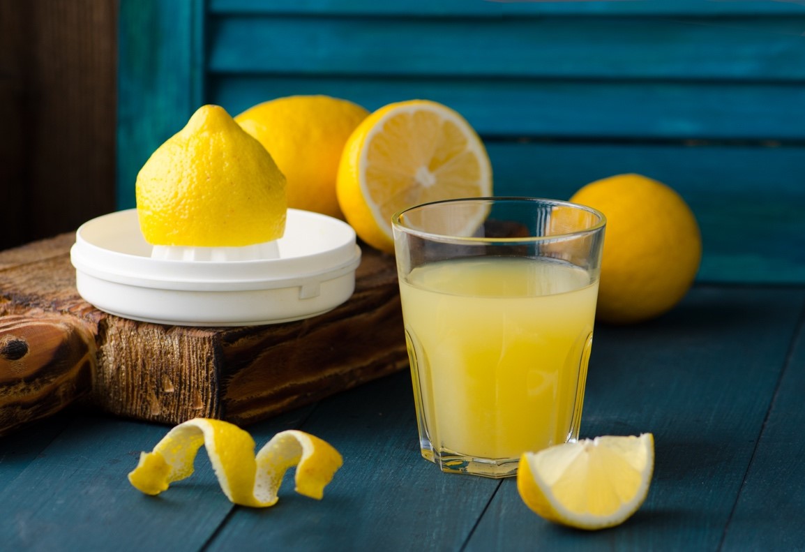 Un jus de citron pressé