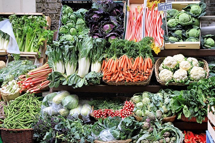 légumes du marchés frais