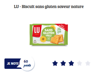 Lu sans gluten nature