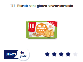 Lu sans gluten sarazin