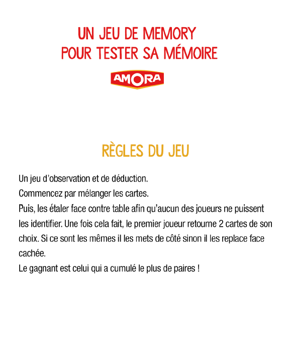 jeu memory regles