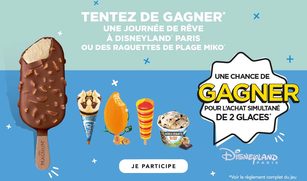 Jeu-concours Miko et Disneyland© Paris 
