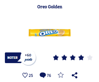 Oreo golden
