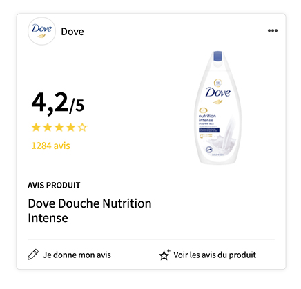 dove nutrition intense