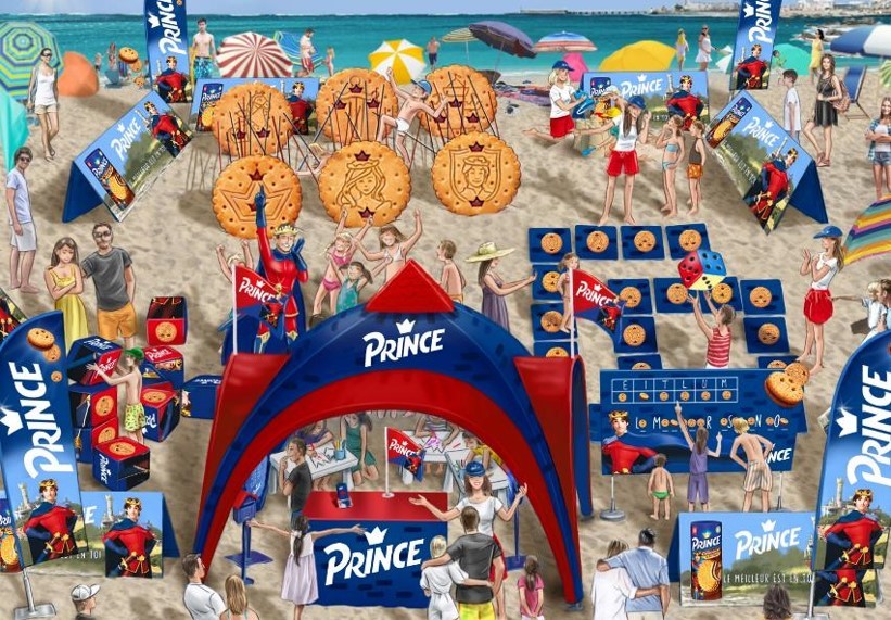 chateau de sable prince