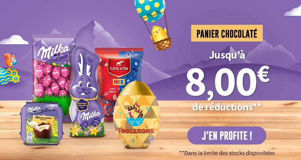 Push Panier thématique Milka