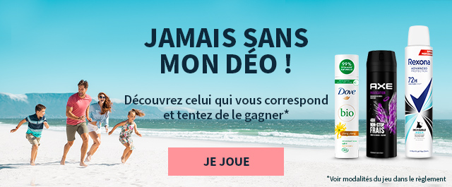  tentez de gagner votre déo