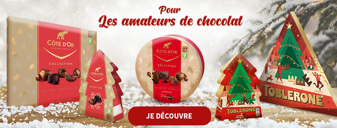 Pour les amateurs de chocolat Côte d'Or