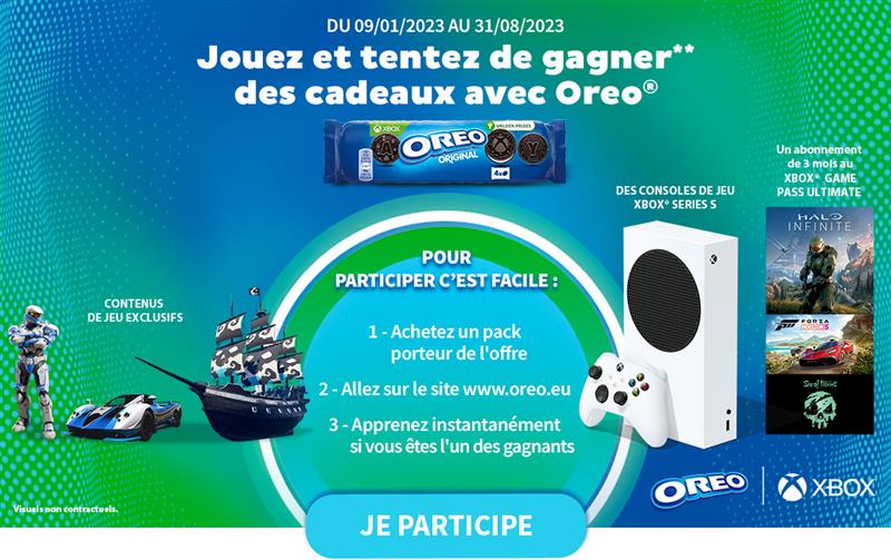 jeu oreo