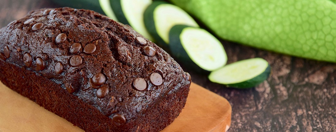 Un gateau chocolat-courgette