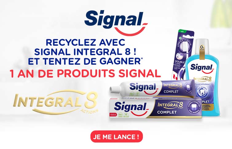 Gagnez un an de produits Signal Integral 8