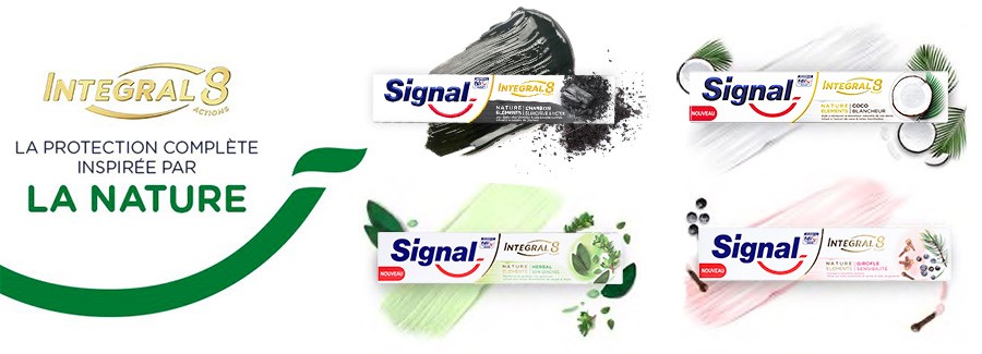 dentifrice signal element