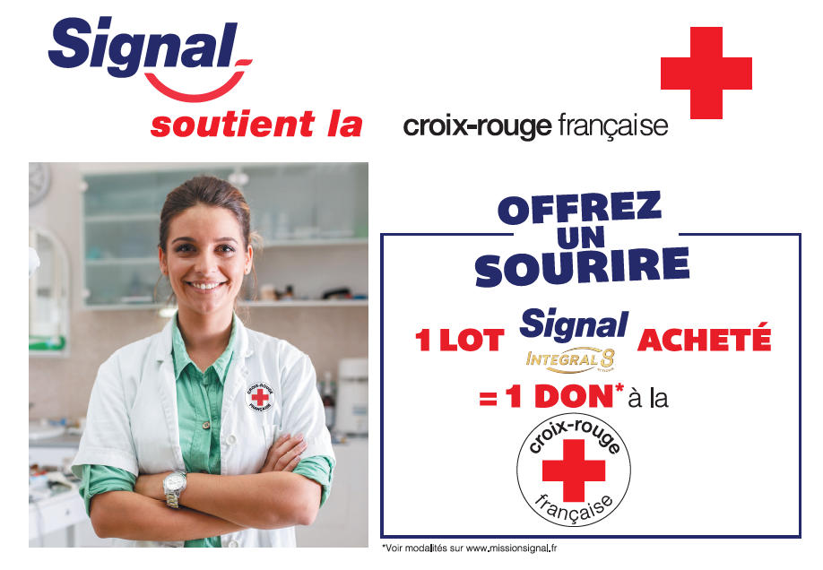 signal x la croix rouge