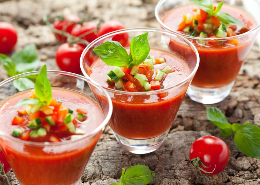 soupe froides gaspacho