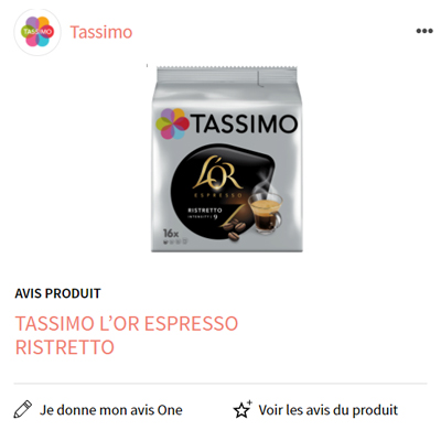 tassimo l'or