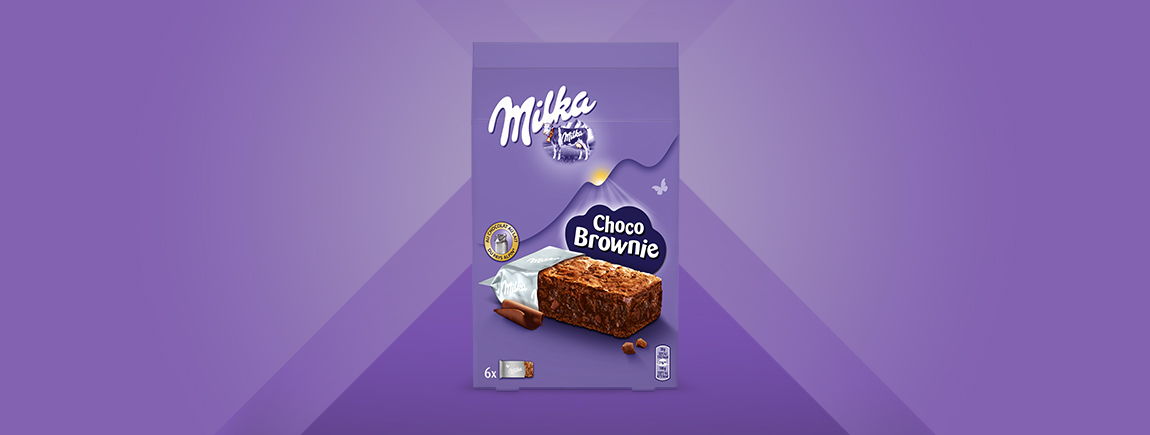 milka brownie