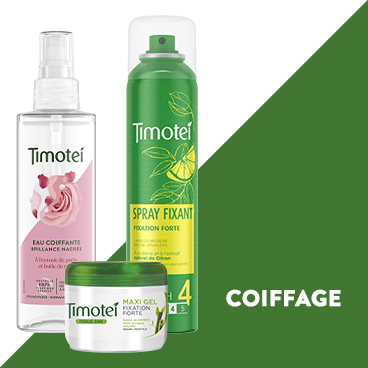  Timotei spray et gel fixant