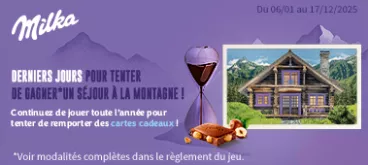 Milka 25 phase 2 card réduc