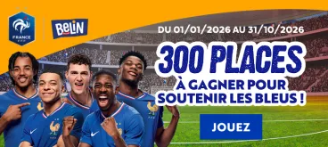 Gagnez 300 places de match
